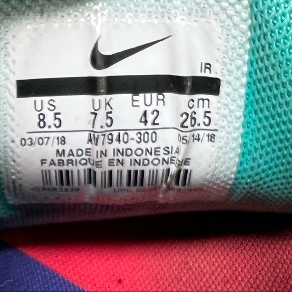 Nike Air Max Plus Discover Your Air Mens 8.5 Running Sneakers - Picture 6 of 11